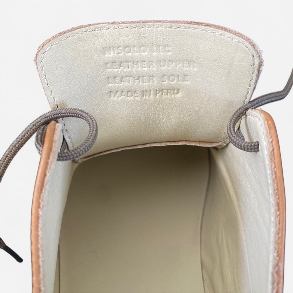 Nisolo James Oxford 6.5 Tan Leather Old Money Quiet Luxury Minimalist - Picture 8 of 14